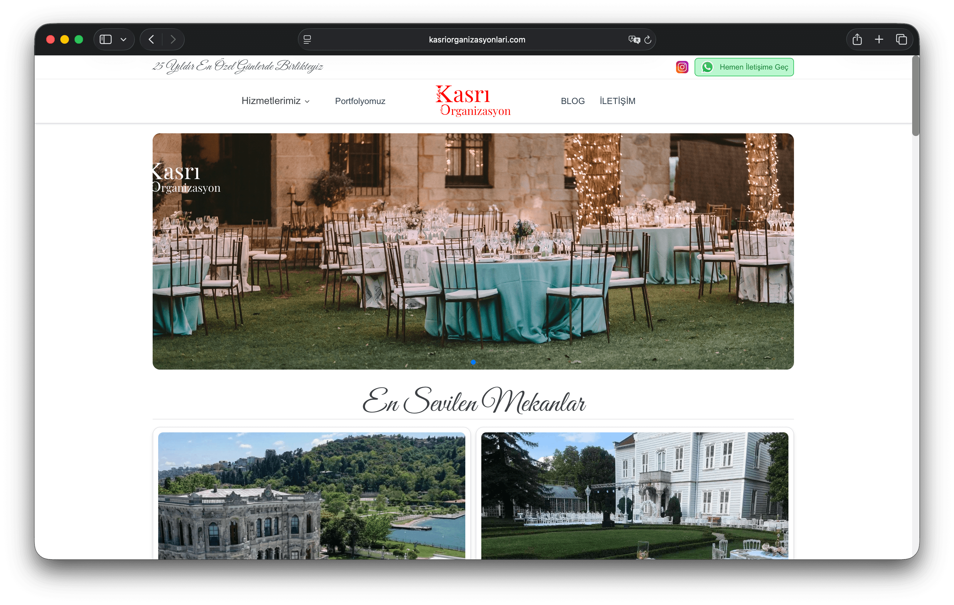 Kasri Organizasyon hero